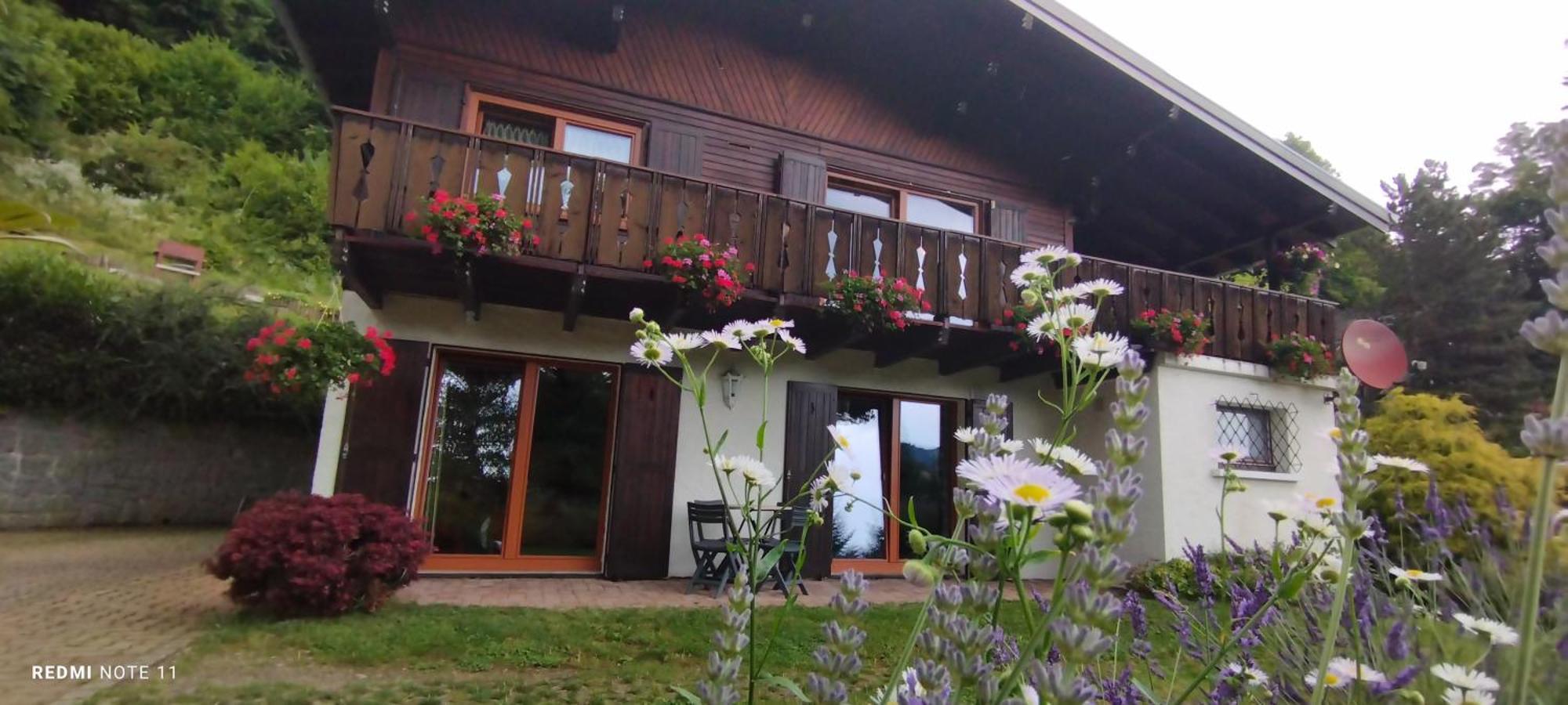 Chalet Au Bois Des Ecureuils Classe Trois Etoiles. Muhlbach-sur-Munster Exterior photo
